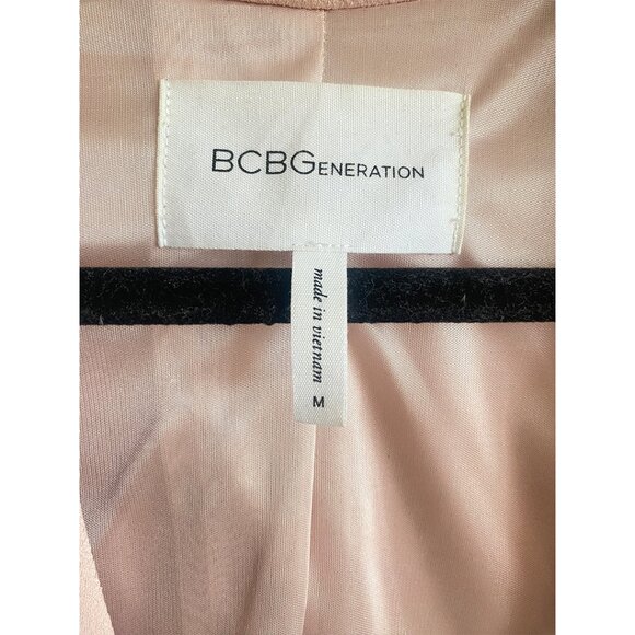 BCBGeneration Drape Front Jacket | Color: Rose Smoke | Size: Medium - Picture 6 of 6